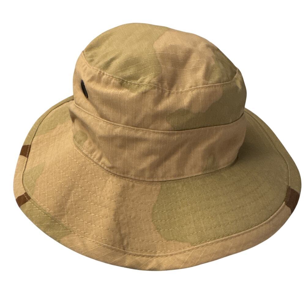 Military Boonie Hat Sun Hot Weather Type II MIL-SPEC-H-43577 Desert Sz 7 1/4 USA